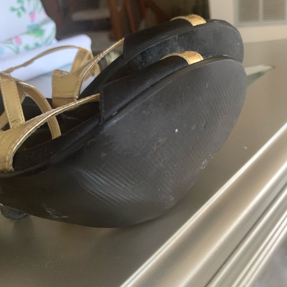 Le Château Gorgeous Evening Sandals Size 8 1/2 🔥🔥🔥🔥 - Picture 10 of 13